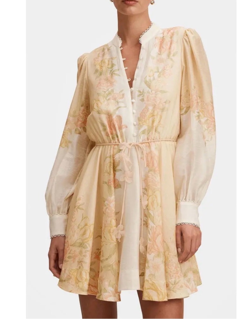 EVER NEW 
Floral Mini Dress